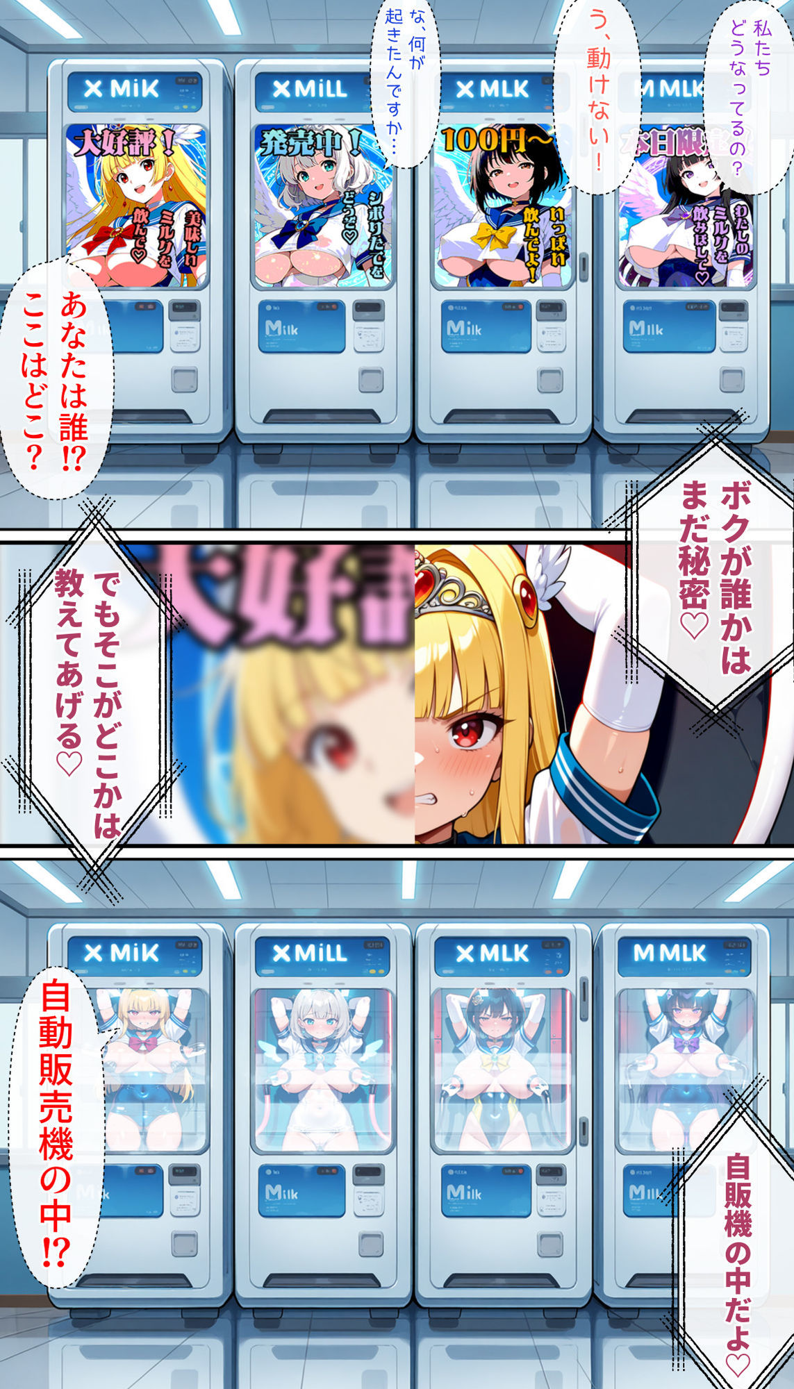 聖翼天使セラフィック・ナイツ〜裏切りのザーメンプール〜『学校は安全だと思ったのに』 サンプル画像6