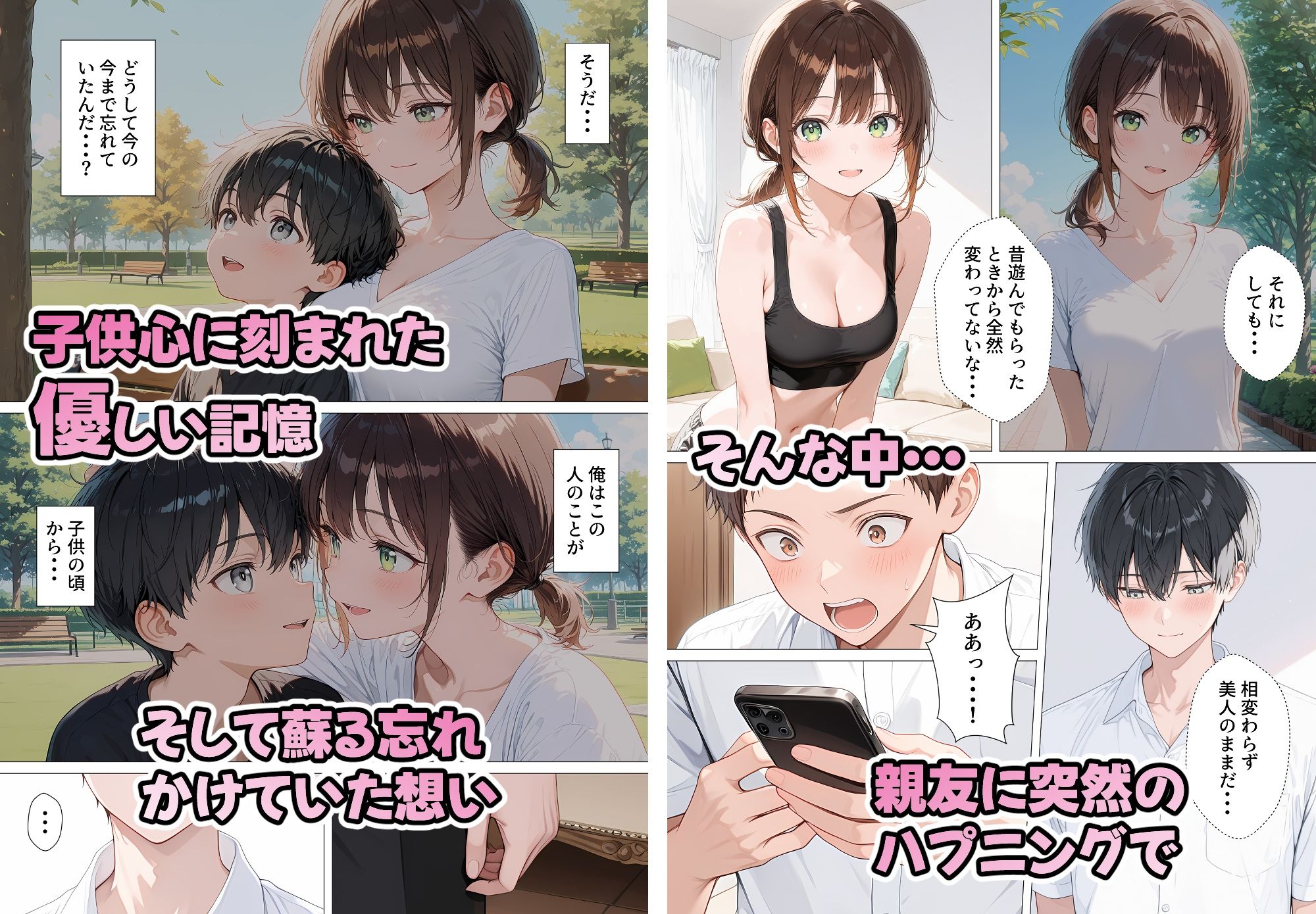 親友のお母さんに何度も種付けをした夏の夜 サンプル画像2