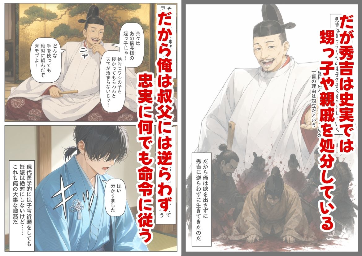 豊臣親戚！  〜秀吉の親戚に転生した〜 サンプル画像3