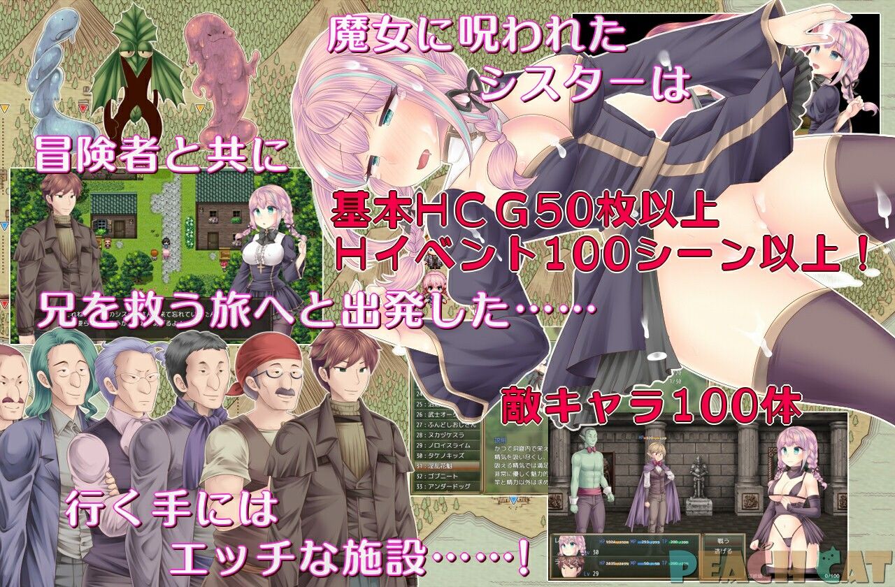 連続絶頂 Sister Maiden サンプル画像1