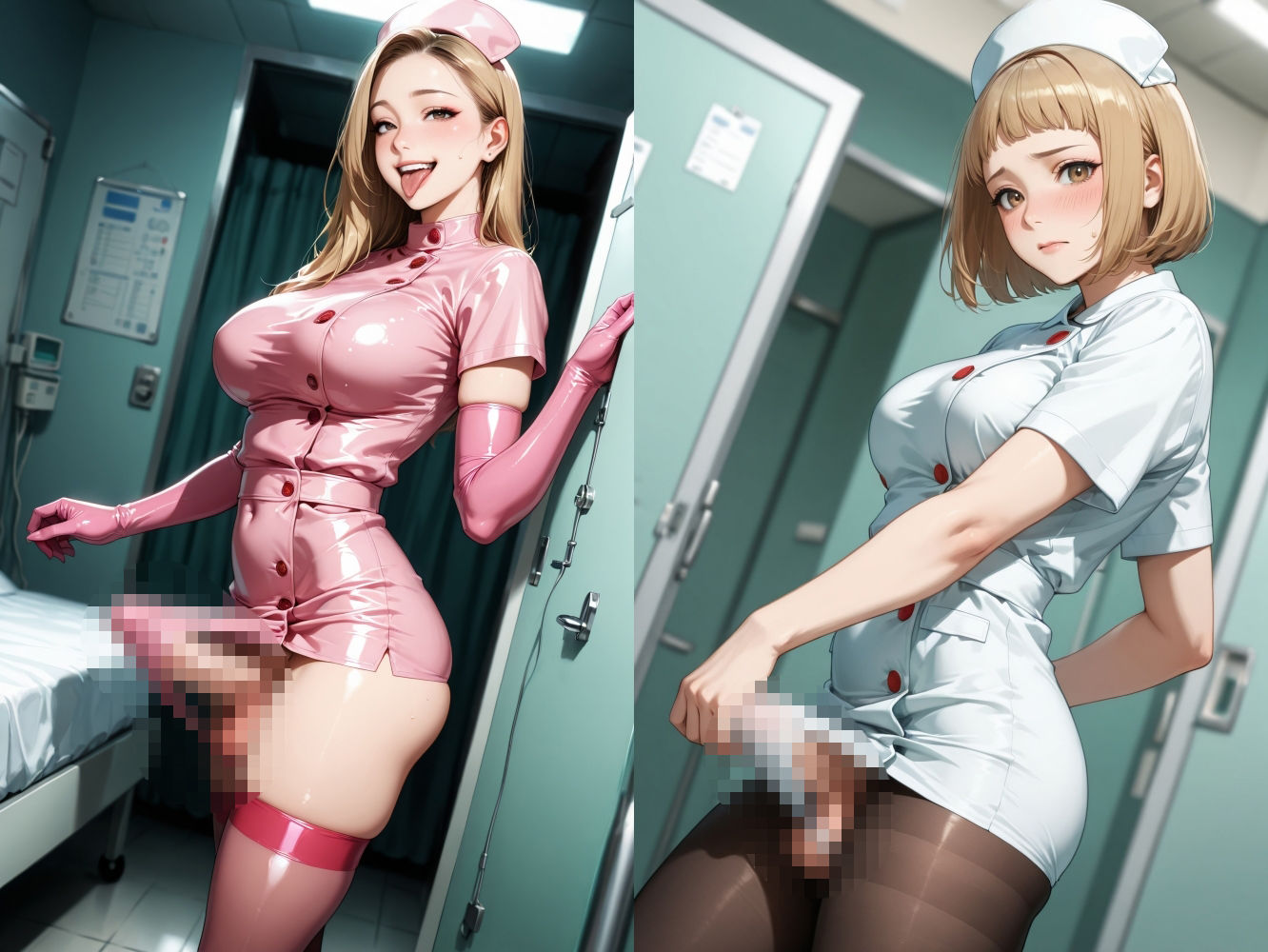 限界ドスケベふたなりナース サンプル画像2