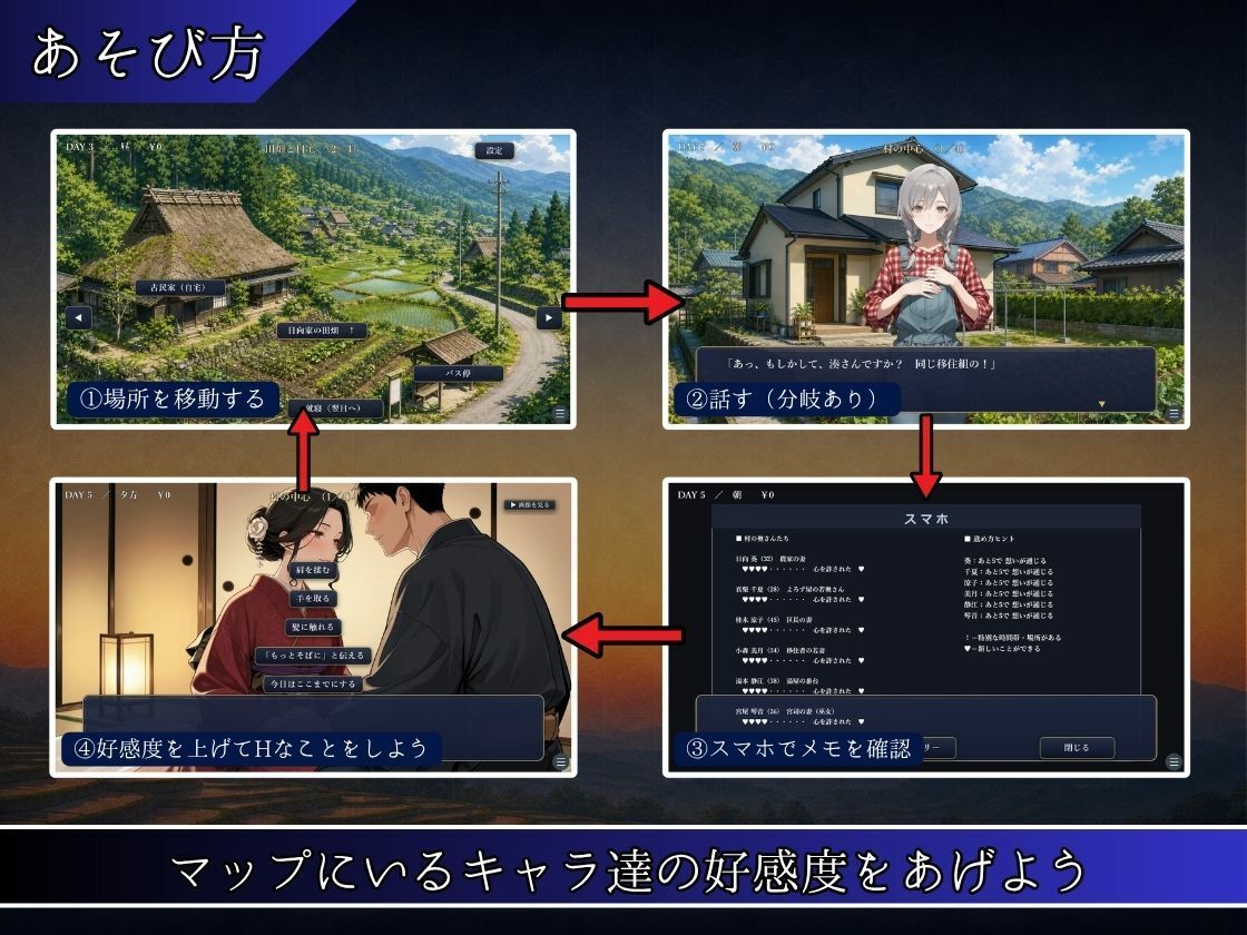 限界集落の人妻達 〜灯里村の習わし〜 サンプル画像2