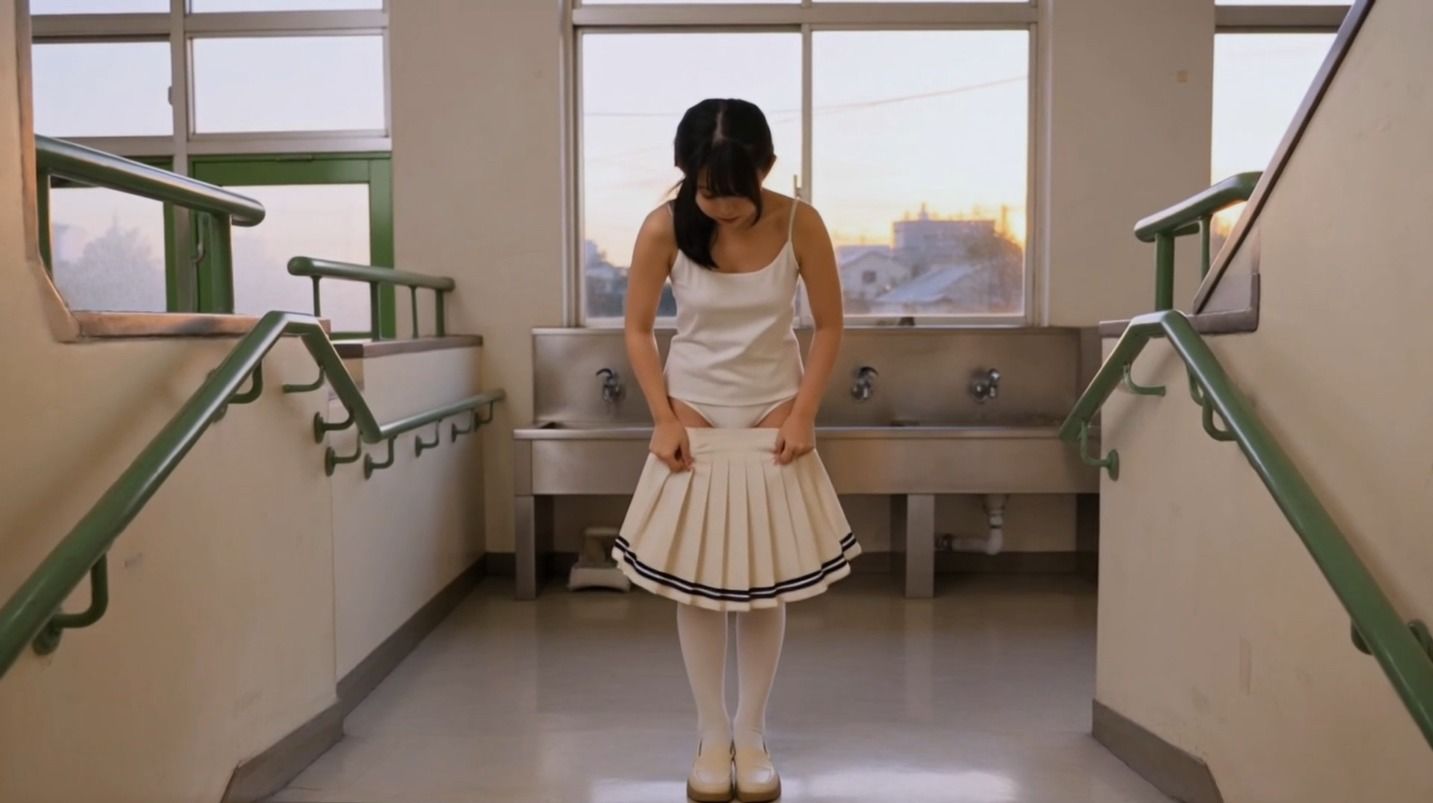 露出女子〇生の冒険5「移動教室編」初めての手紙 サンプル画像2