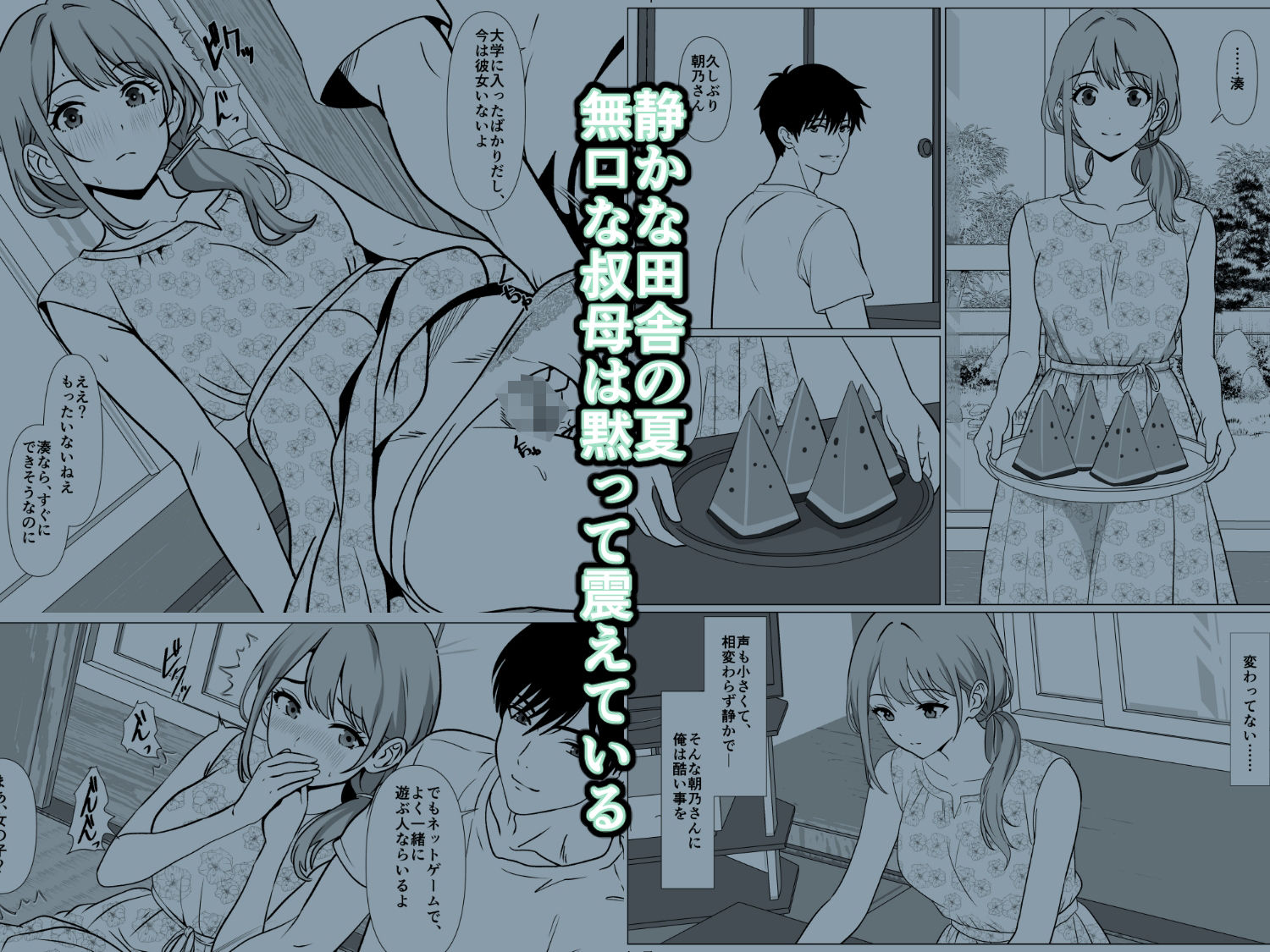 静かな夏 ― 無口な叔母 サンプル画像1