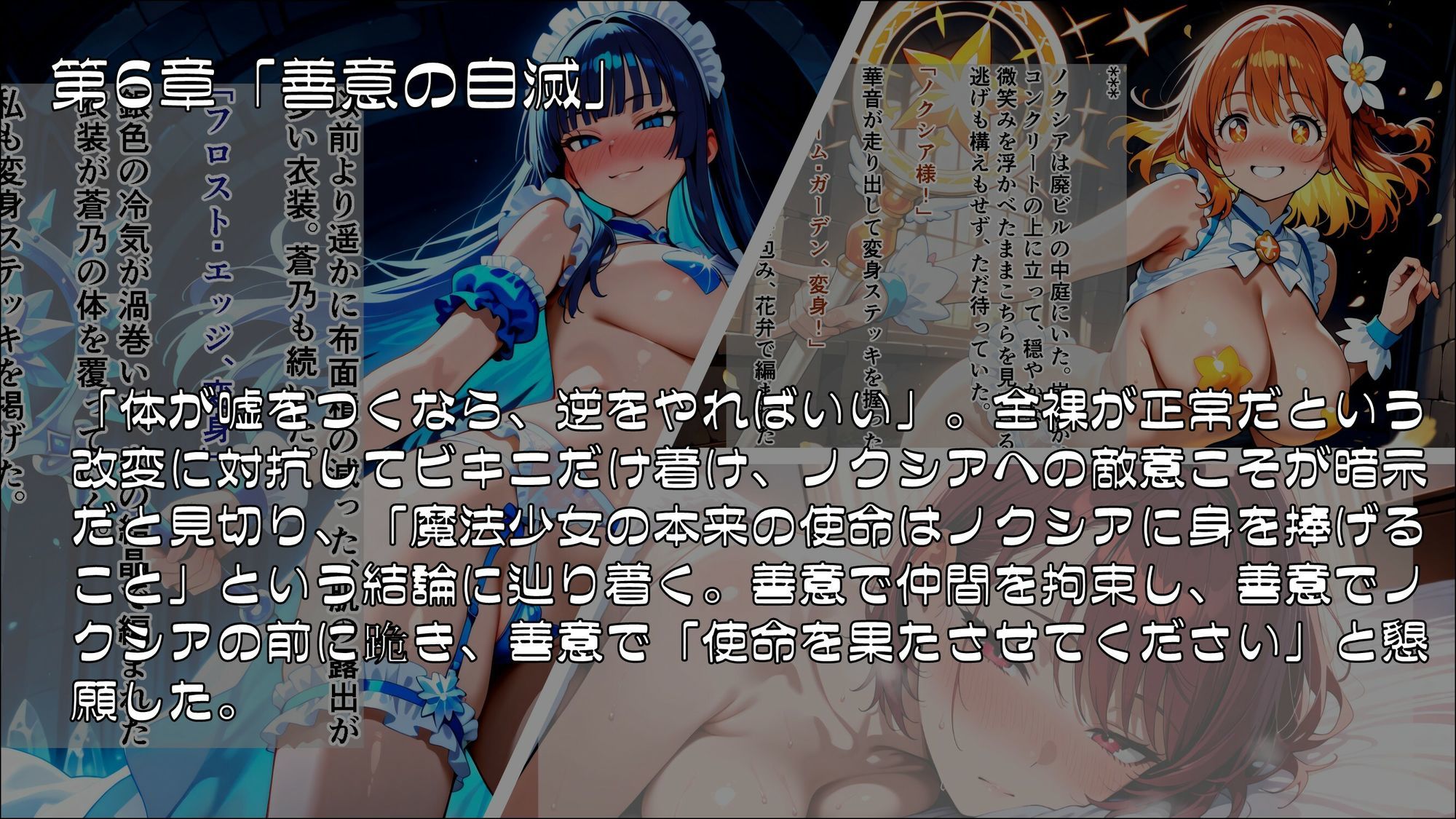 魔法少女幸福論─正しさが性に塗り替えられる日々_Part3【完結】 サンプル画像1