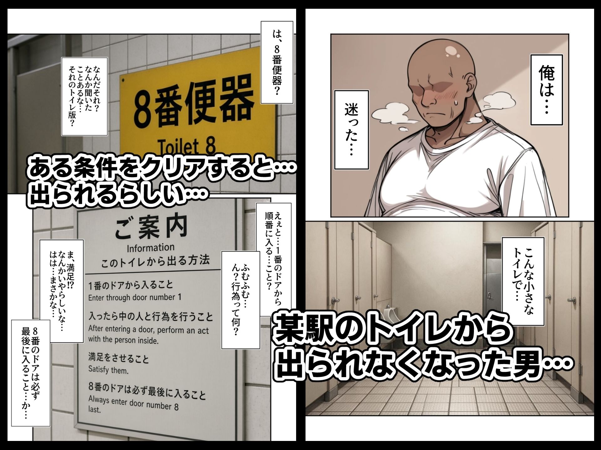 8番便器 第一話 サンプル画像1