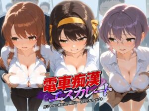 電車痴●エスカレート 涼〇ハルヒの憂鬱