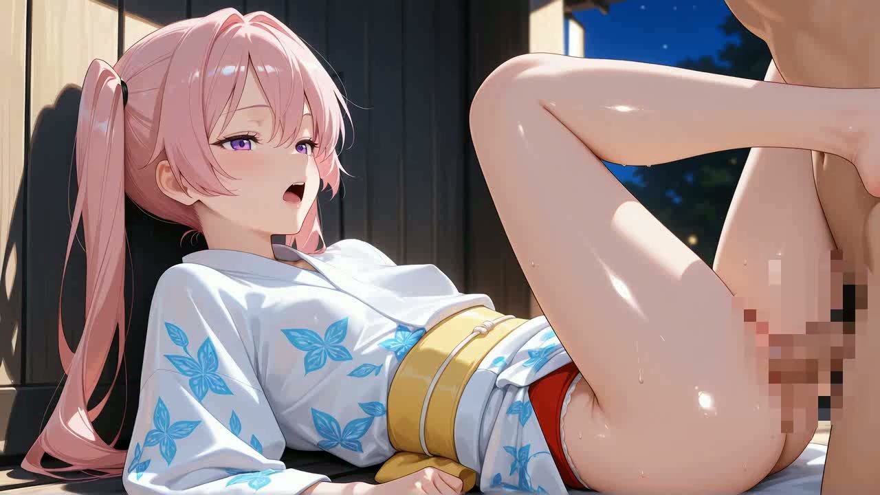 【4K120FPS】夏祭り浴衣娘〜精液逆流どぴゅどぴゅの100連発 サンプル画像8