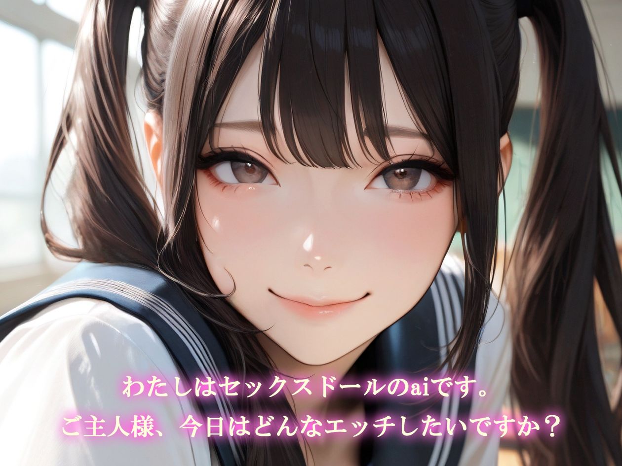 【AIのAV動画】僕だけのセックスドールai〜ご主人様、どんなエッチしたいですか？〜 サンプル画像1