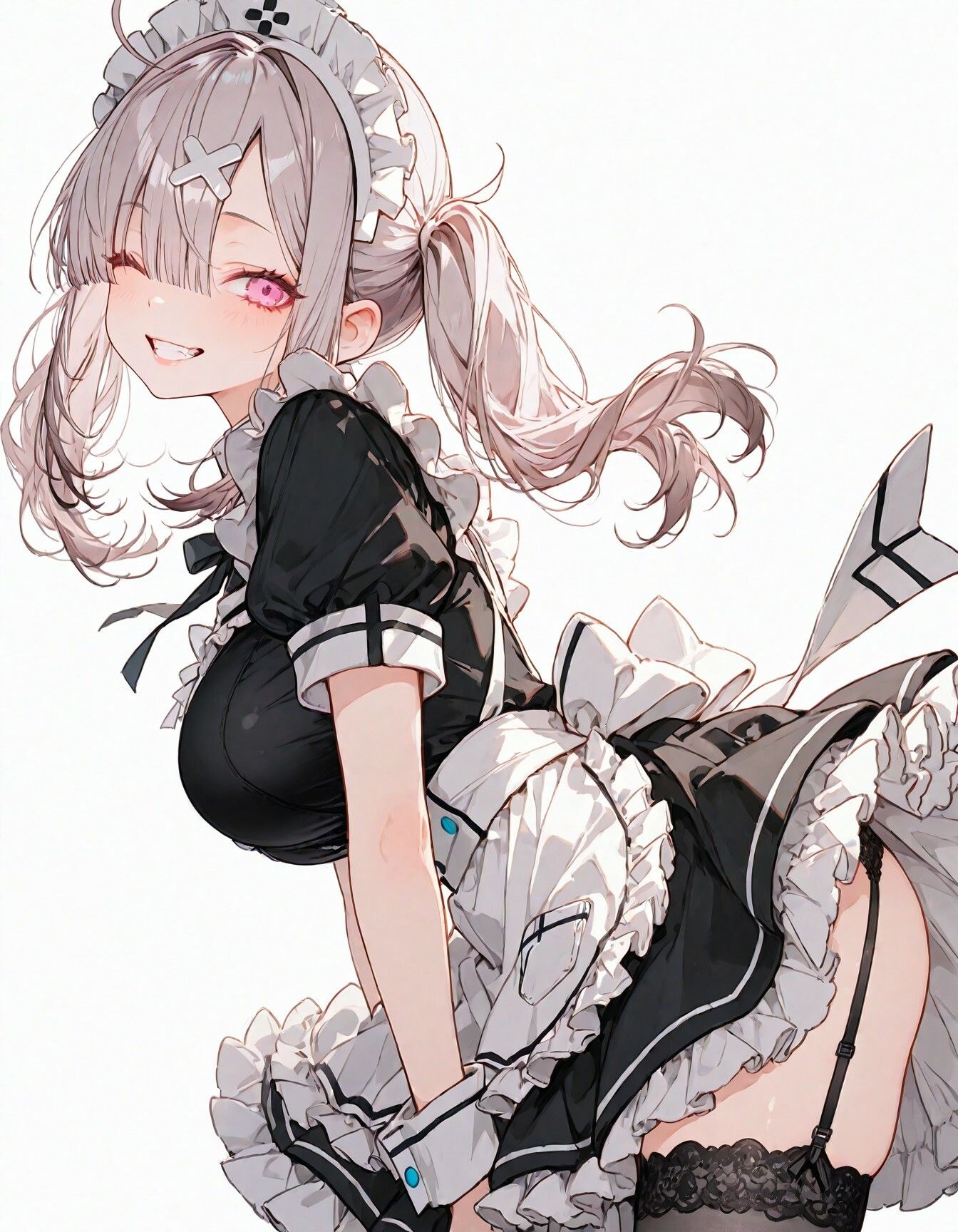 【FANZA限定】にじ〇んじの厳選CG集_メイドver ＃01【300枚】 サンプル画像1