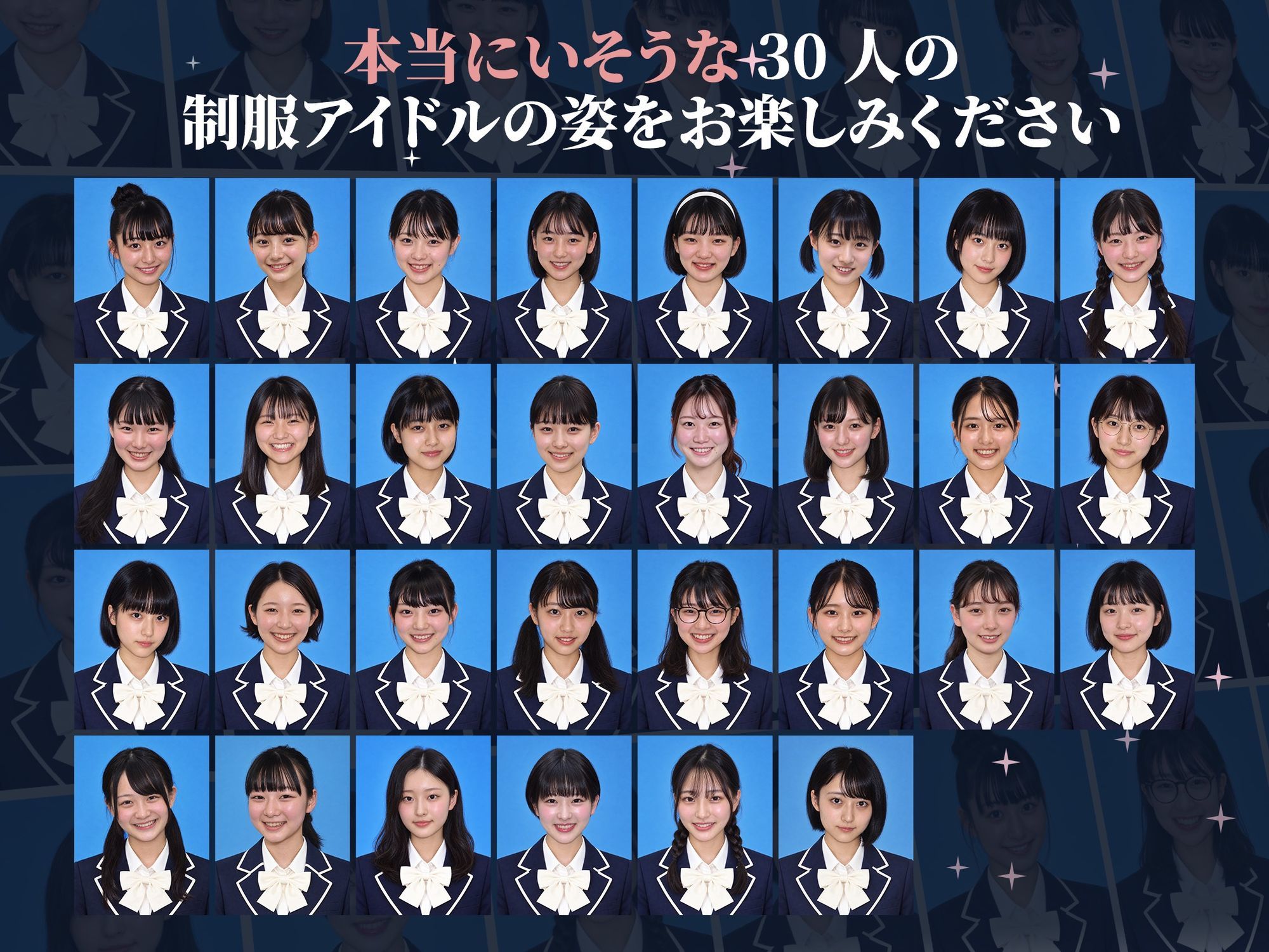 【全裸卒アル】制服アイドルを、「選んで味わってぶっかける」体験型写真集 サンプル画像9