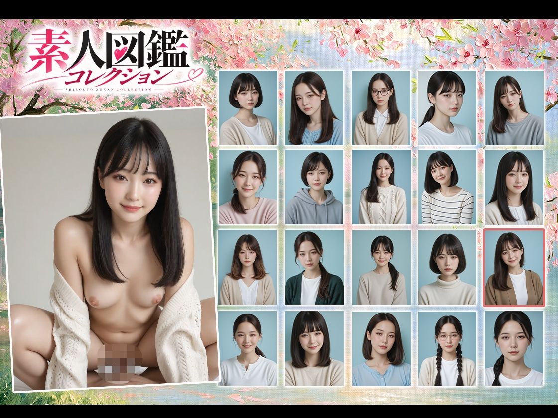 【射精60連発以上】素人図鑑コレクション【動画】 サンプル画像1