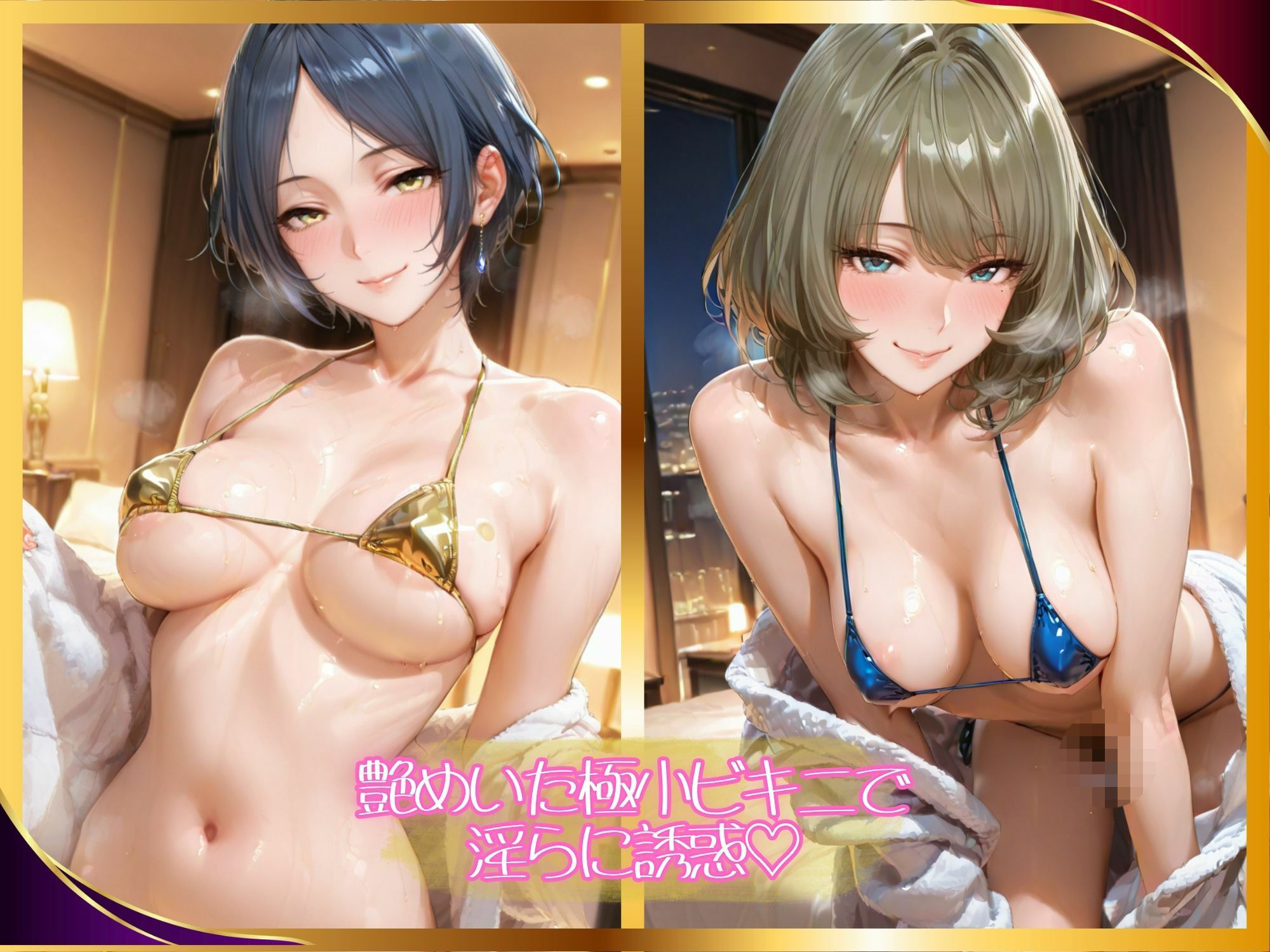 【高級風俗嬢】濃厚ご奉仕 〜アイ●ルマ●ターシンデ●ラガー●ズ 速● 奏＆高● 楓〜 サンプル画像4