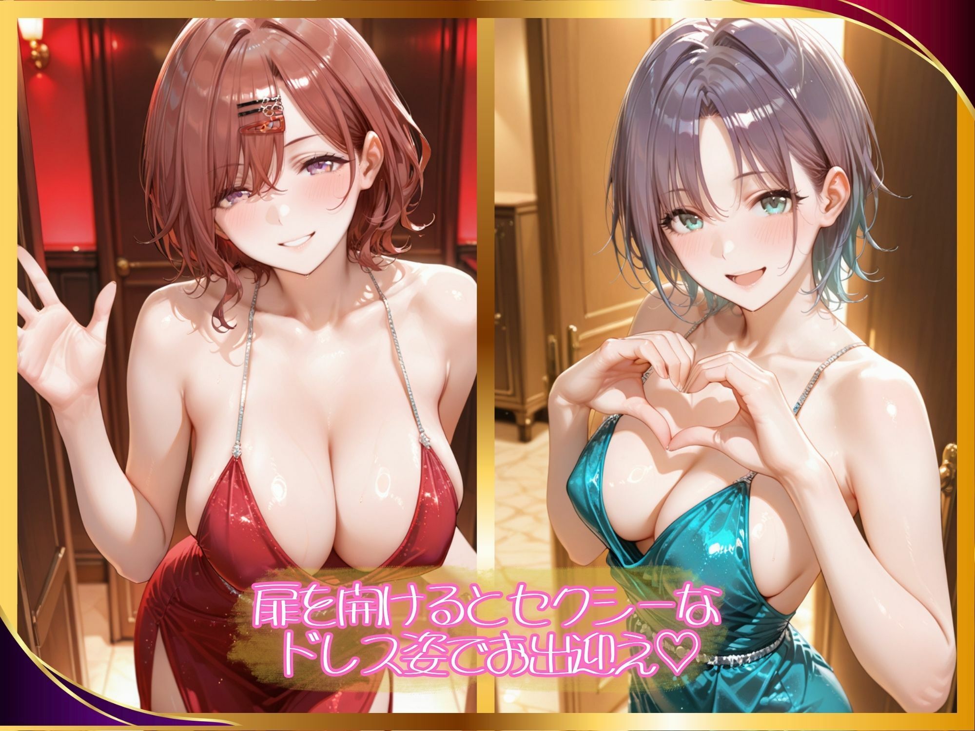 【高級風俗嬢】濃厚ご奉仕 〜アイドル●スターシャ●ニーカラーズ 樋口 ●香＆浅● 透〜 サンプル画像1
