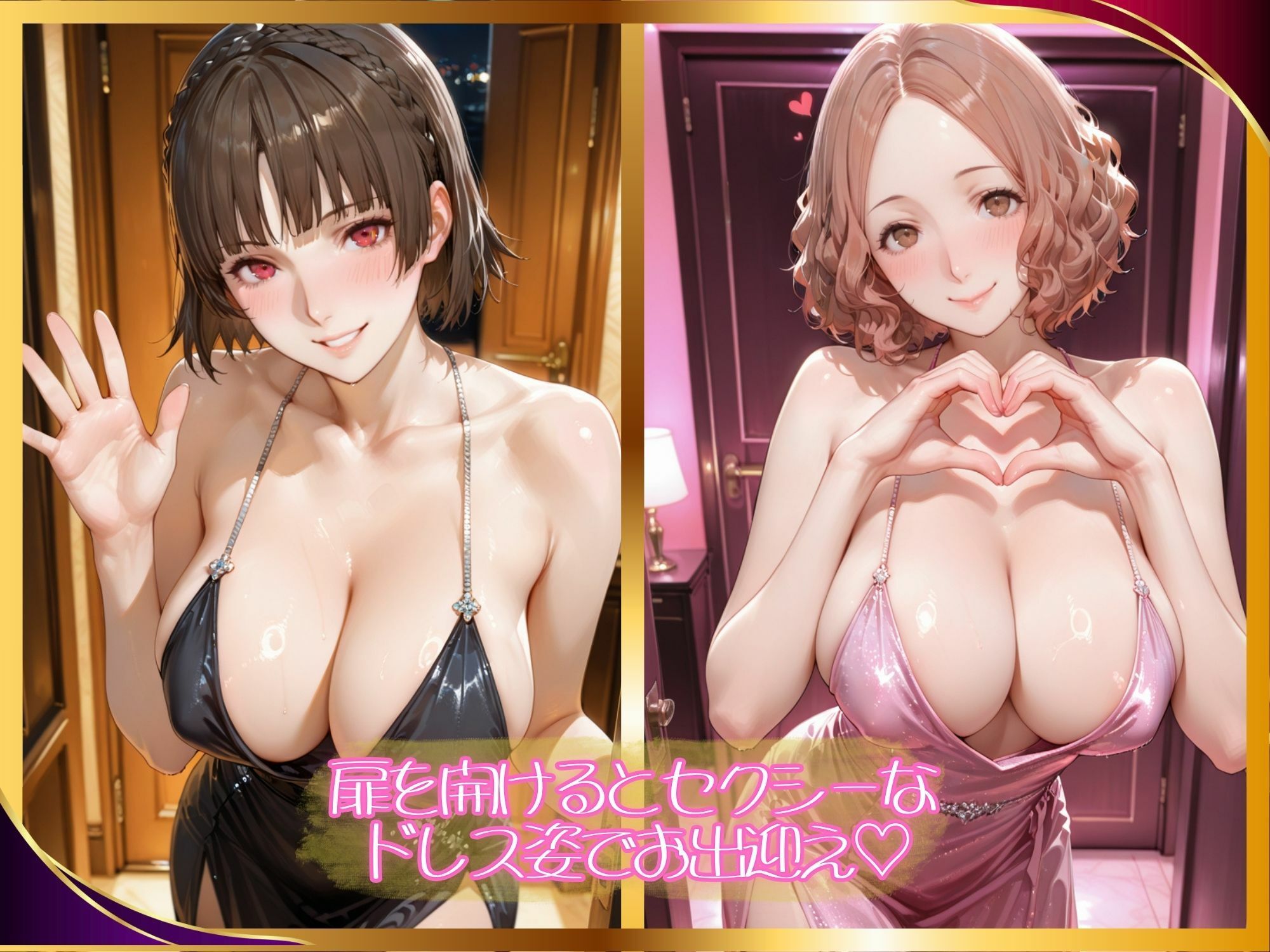 【高級風俗嬢】濃厚ご奉仕 〜ペル●ナ5 新● 真＆奥● 春〜 サンプル画像1