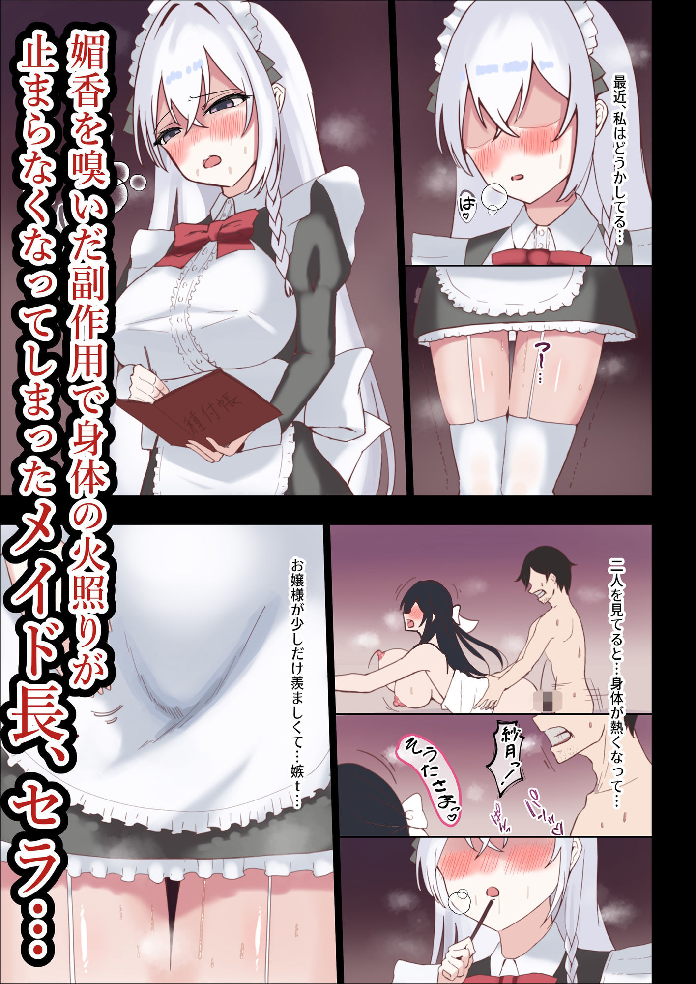 お嬢様の種付役にされた俺は、名家の令嬢を孕ませるほど種付け中出しをしてしまった…3  〜気高きメイド長は、お嬢様の殿方に溺れたりはしません〜 サンプル画像1