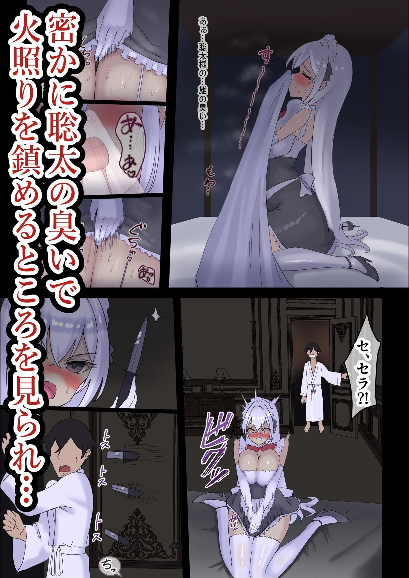 お嬢様の種付役にされた俺は、名家の令嬢を孕ませるほど種付け中出しをしてしまった…3  〜気高きメイド長は、お嬢様の殿方に溺れたりはしません〜 サンプル画像2