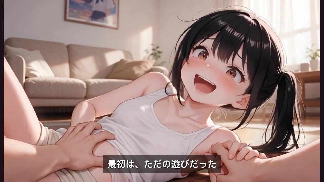 くすぐり我慢対決 〜妹と二人きり〜 サンプル画像1