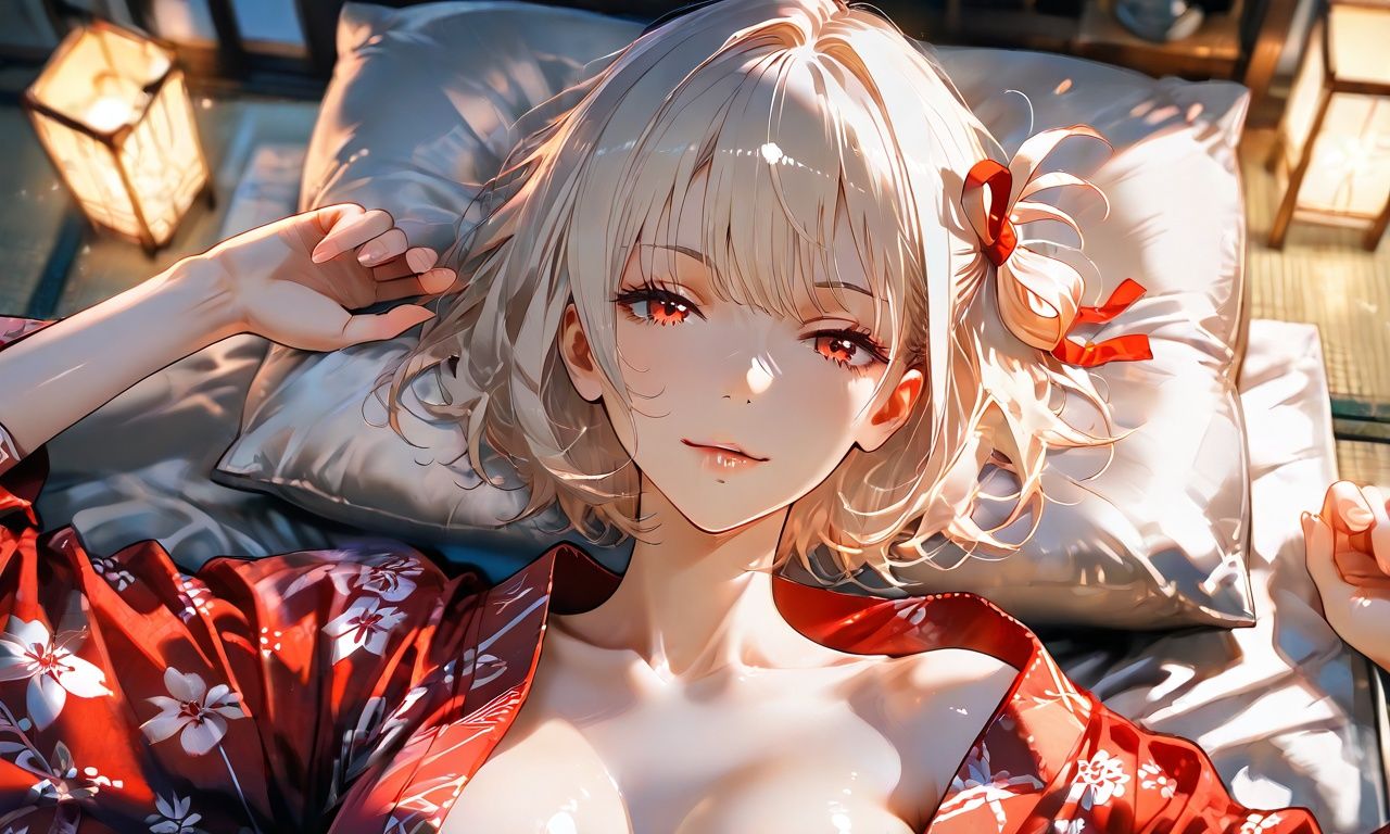 ほしがり錦木さん 浴衣で乱れまくり 寝させてくれない サンプル画像1
