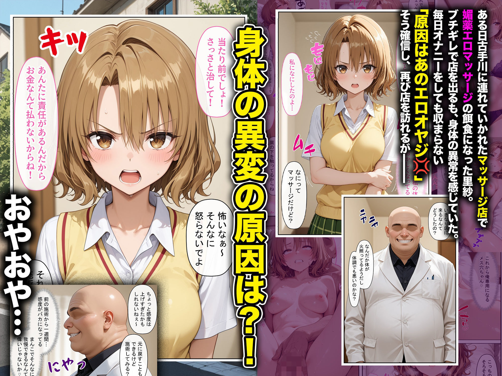 エロギャルが媚薬漬けマッサージでセックス中毒痴女モンスターになった話〜後編〜 サンプル画像1