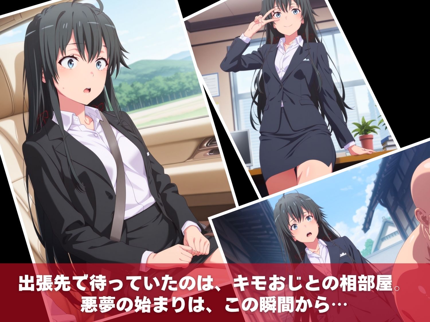 キモおじの全裸命令と中出し調教  や◯り俺の青春ラブコメはまちがっている。編  vol.1 サンプル画像1