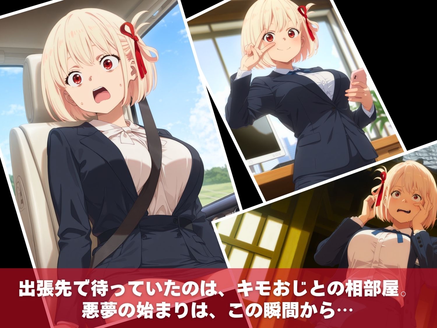 キモおじの全裸命令と中出し調教 リ◯リス・リコイル 編 サンプル画像1