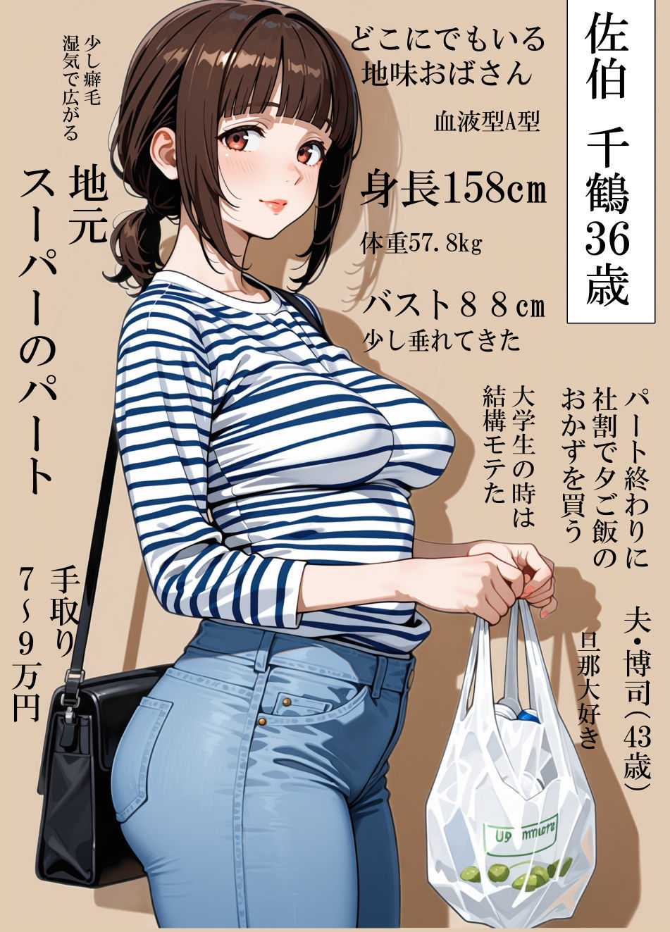 バイト先の地味なおばさん（36歳）   おばさんだってセックスしたいッ！   おばさんの一番奥で元気な精子、ピューして（はーと） サンプル画像6