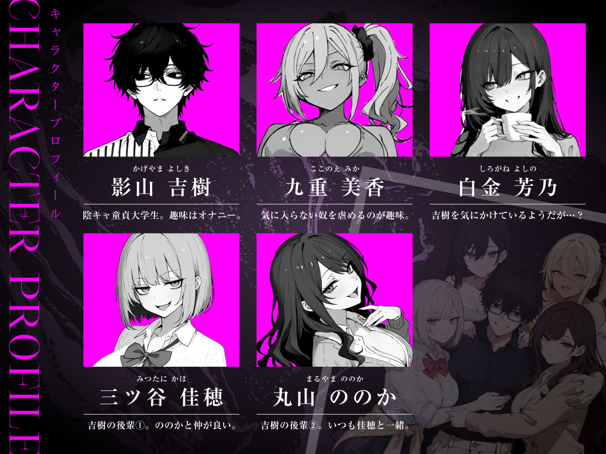 人生でオナった回数が多いほど権力が強い世界で好きな女を肉便器化してみた サンプル画像1