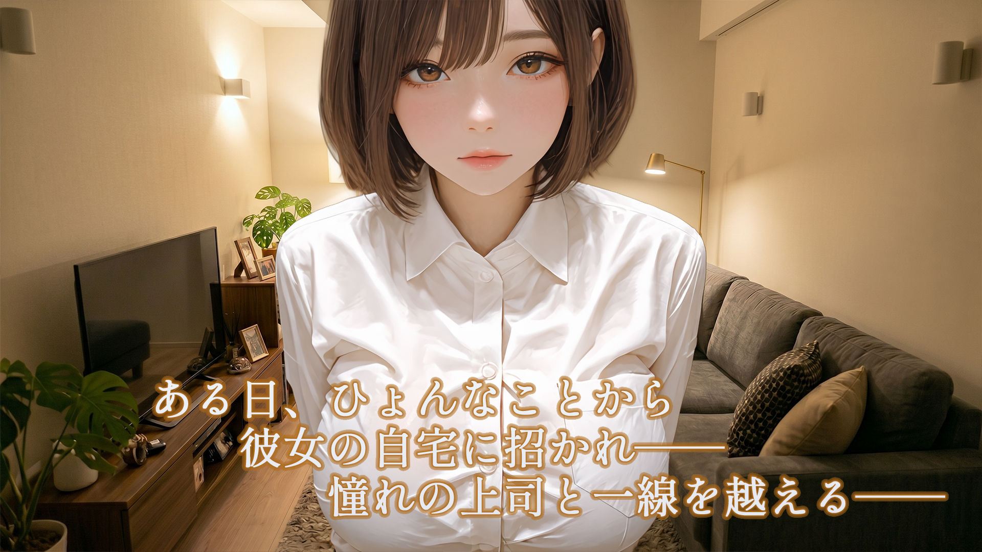 今日、憧れの人妻上司をNTRます サンプル画像4
