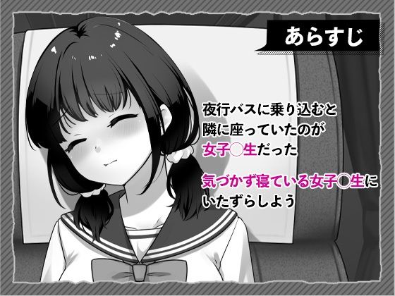 夜行バスで隣に座った学生を痴◯ サンプル画像1