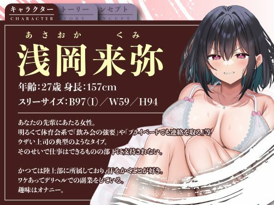 嫌いな女上司がデリヘル嬢！？ウザ絡みする体育会系OLとの公私混同SEX サンプル画像1
