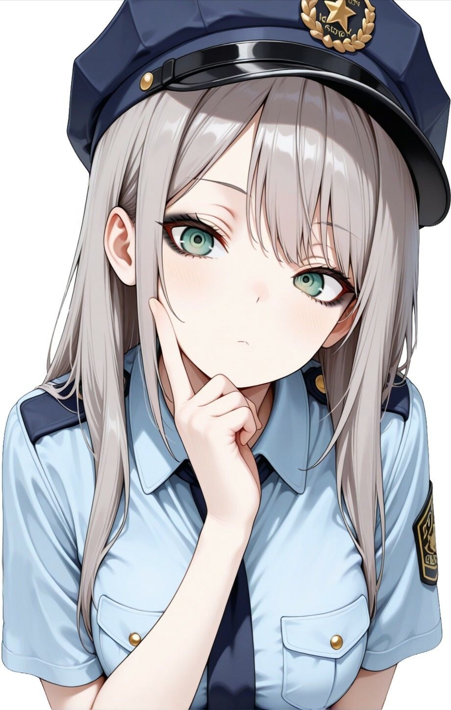 巨乳婦警のお姉さんとエッチしたい サンプル画像7