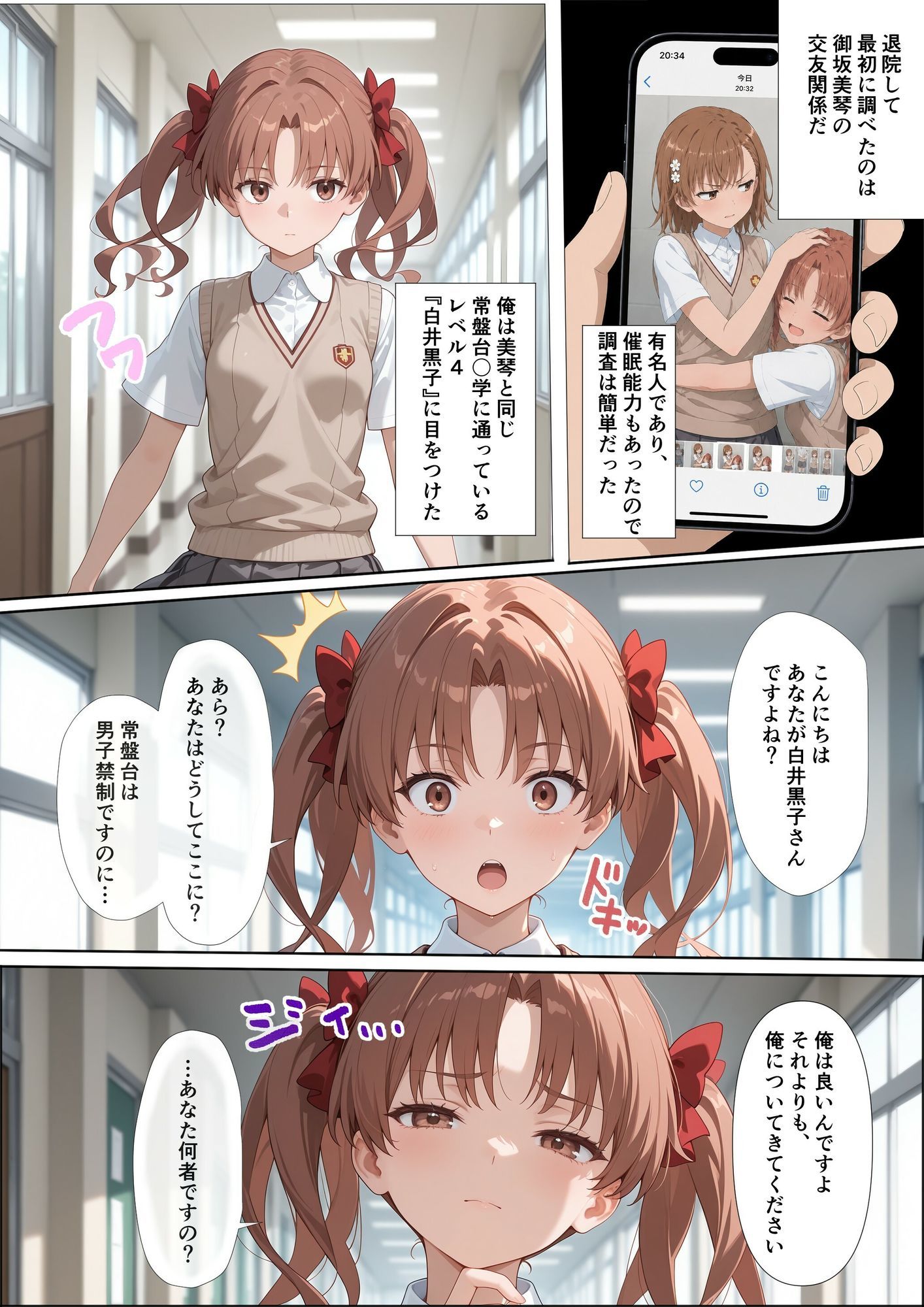 復讐催〇・俺を拒絶した女を友達含め全員堕とす  〜とある魔術〇禁書目録編〜 サンプル画像10