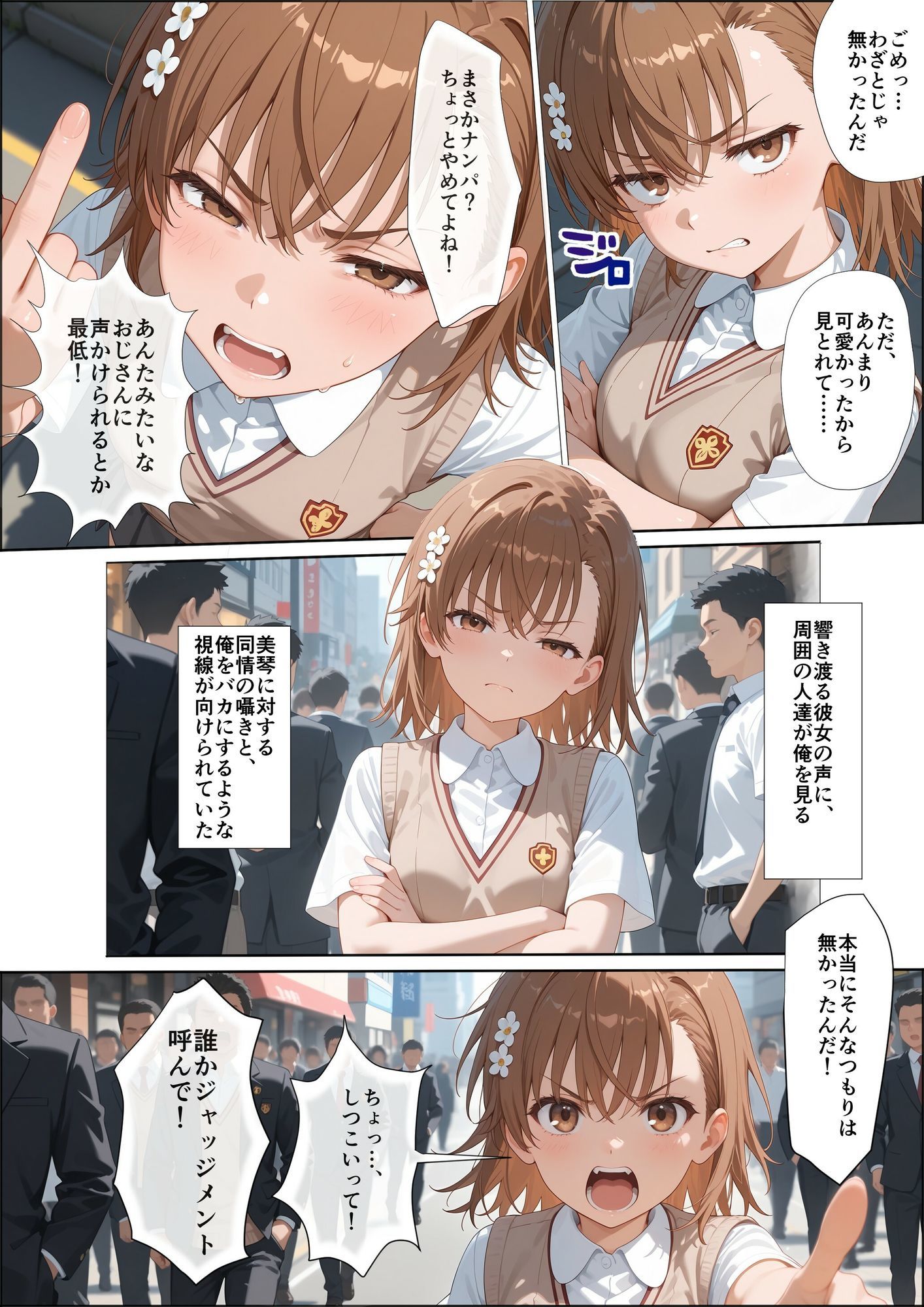 復讐催〇・俺を拒絶した女を友達含め全員堕とす  〜とある魔術〇禁書目録編〜 サンプル画像7