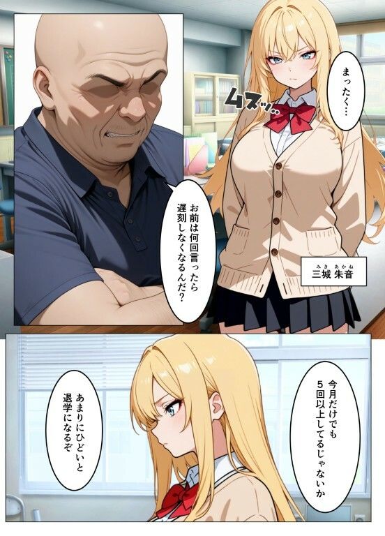 捕まったら強●種付け  〜巨乳ギャルにお仕置きセックス〜 サンプル画像1