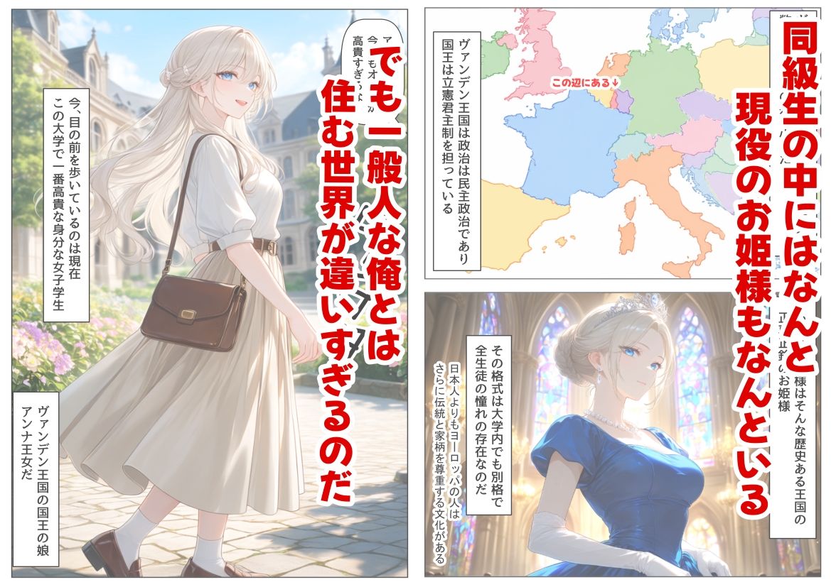 王女様と留学生な俺 サンプル画像2