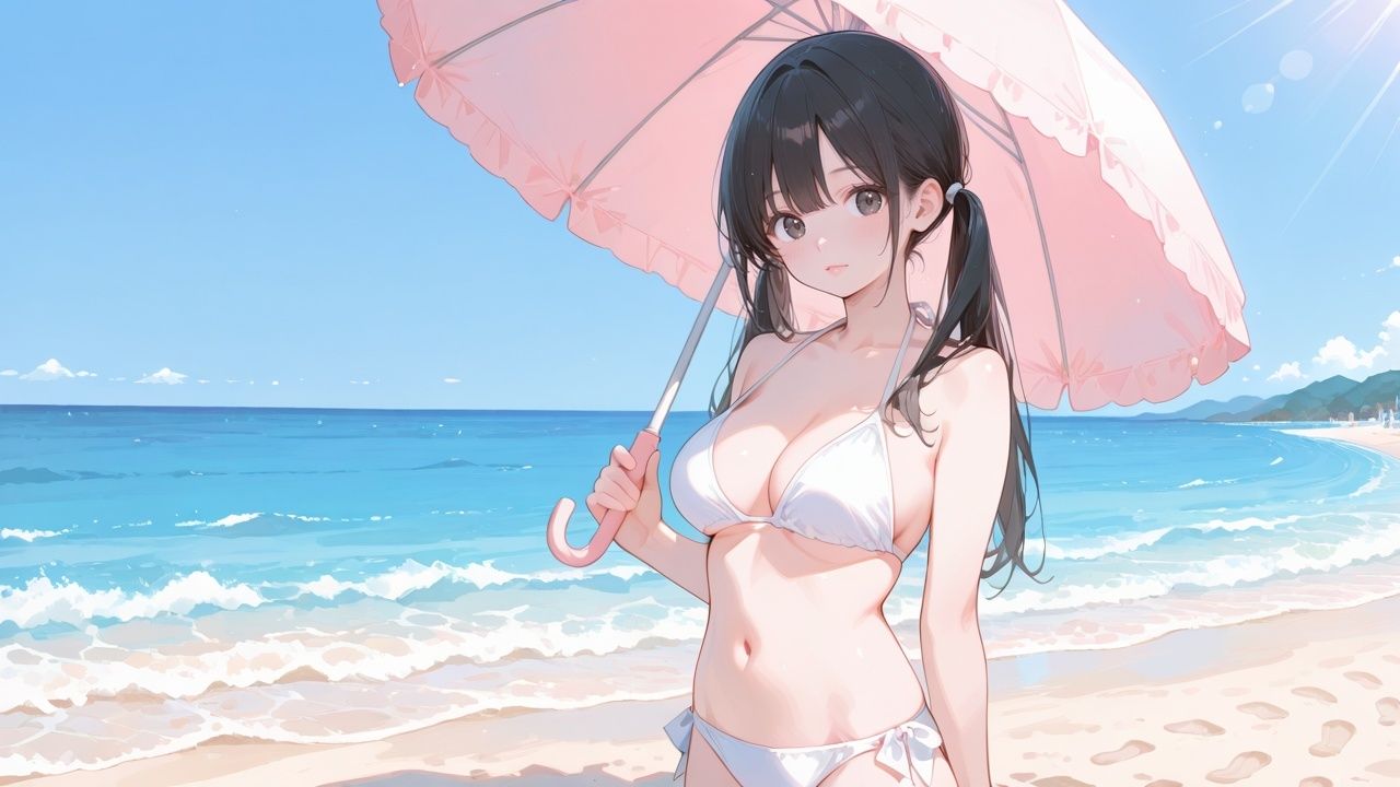 秘密の夏の思い出〜岩陰に隠れて大声で青姦SEXしちゃった夏〜 サンプル画像3