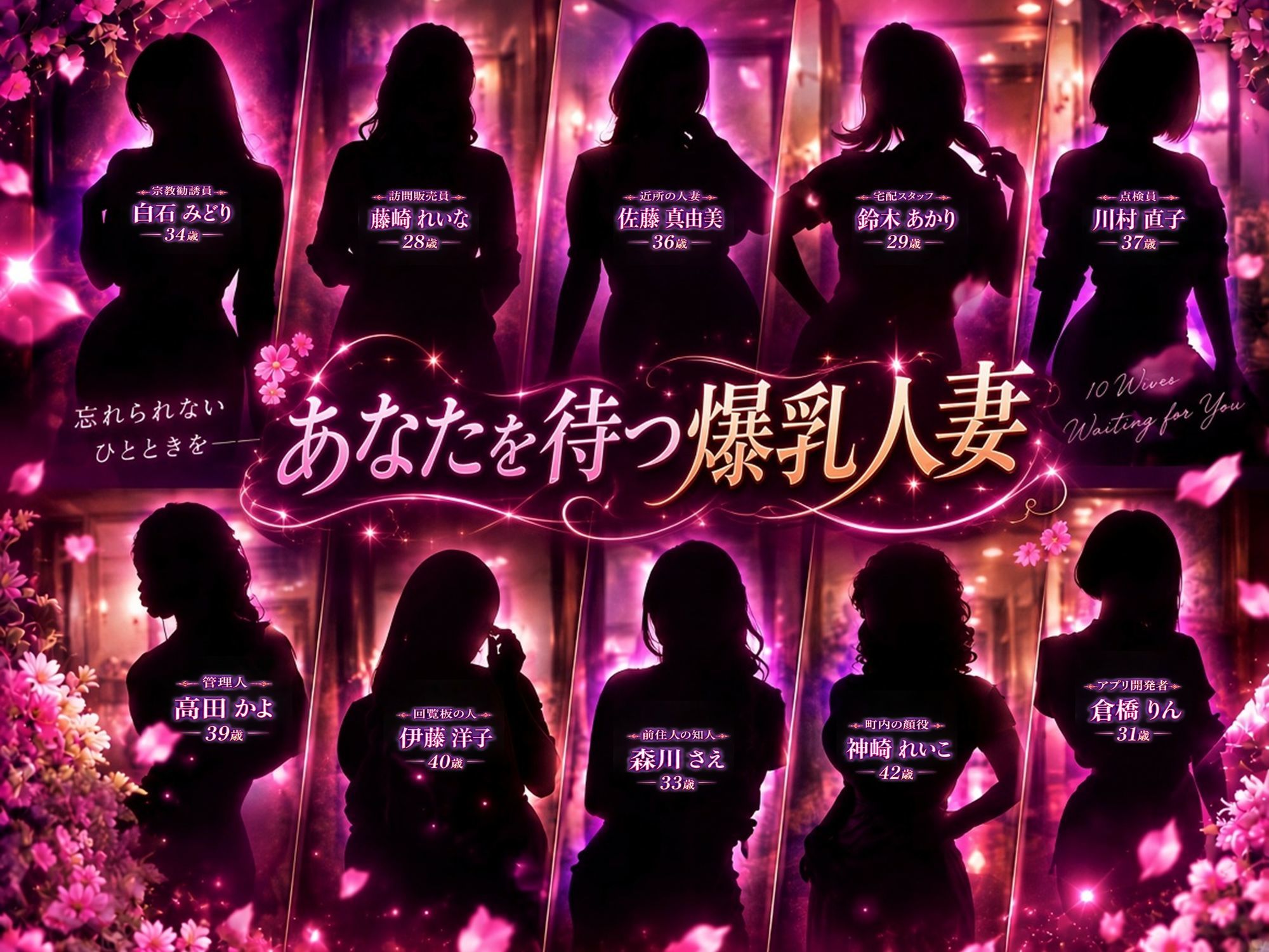 10人の爆乳人妻訪問催● サンプル画像7