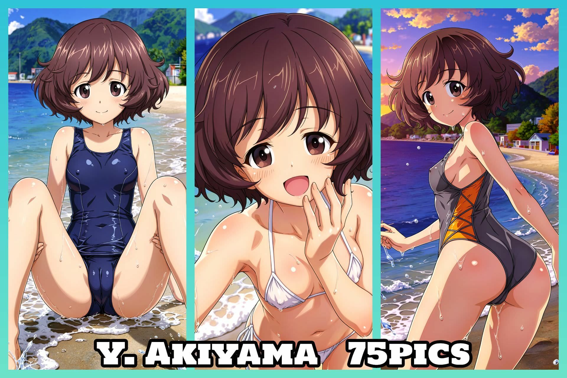 Girls und Swimwear あんこうチーム編 サンプル画像4
