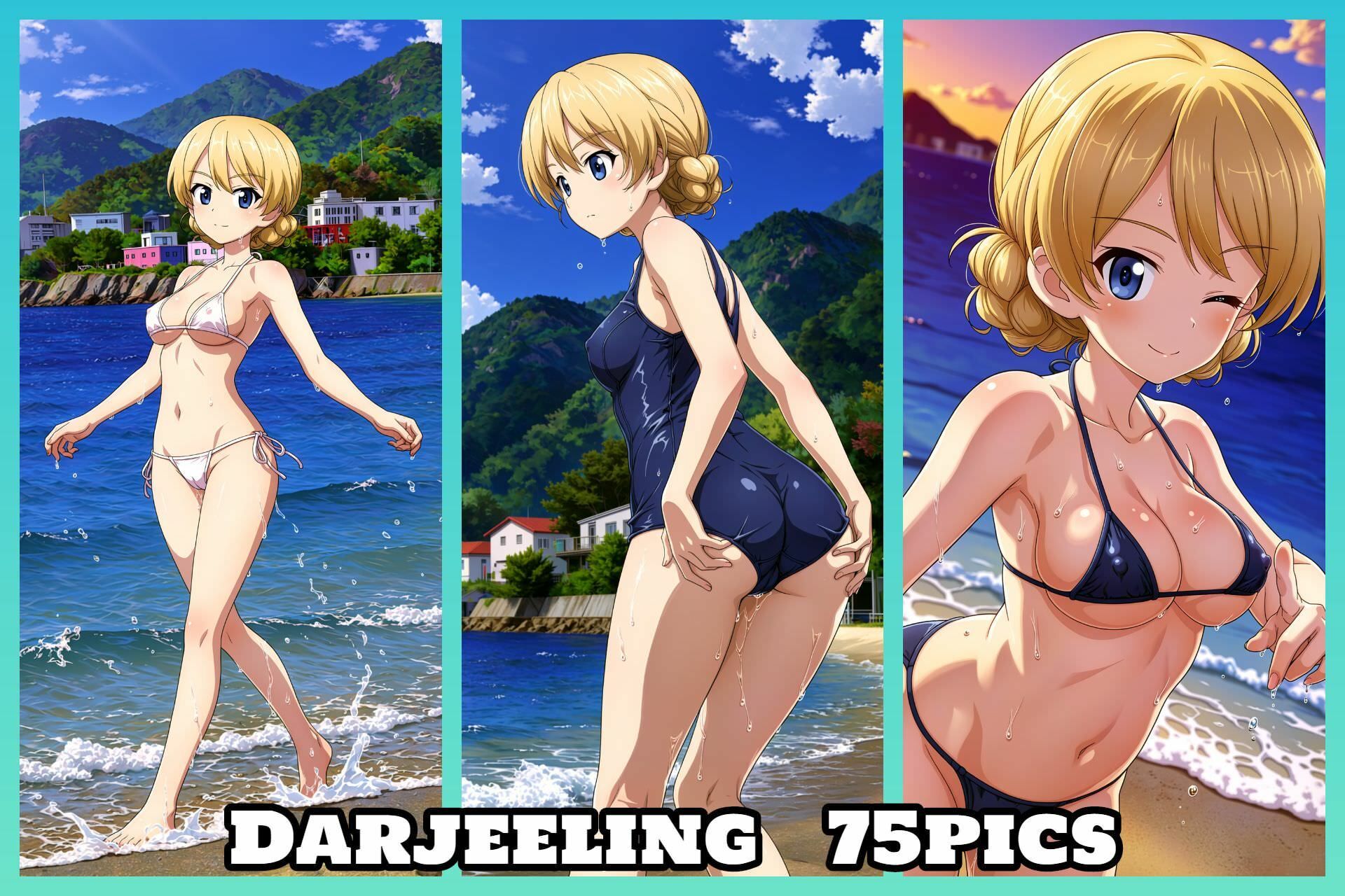 Girls und Swimwear 聖グロリアーナ編 サンプル画像2