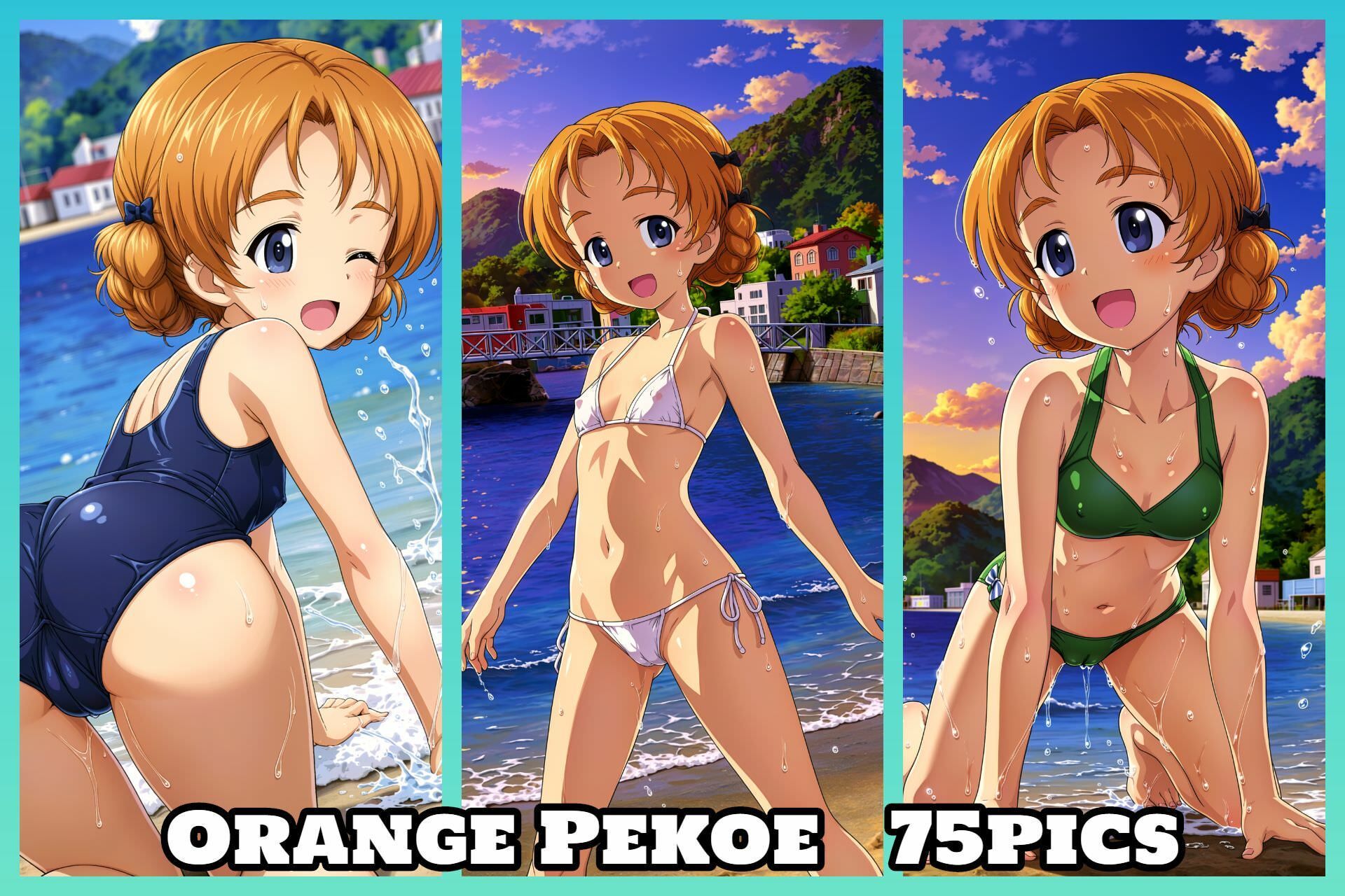 Girls und Swimwear 聖グロリアーナ編 サンプル画像3