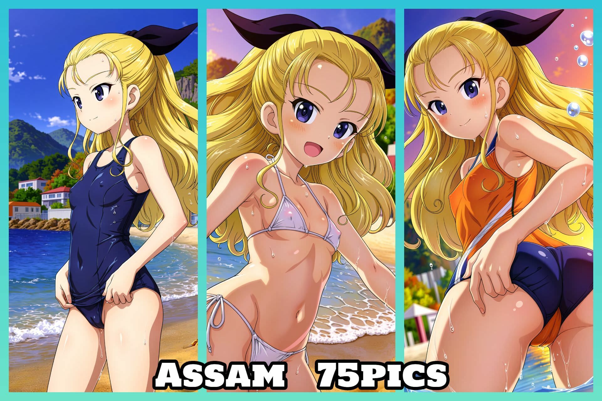 Girls und Swimwear 聖グロリアーナ編 サンプル画像5