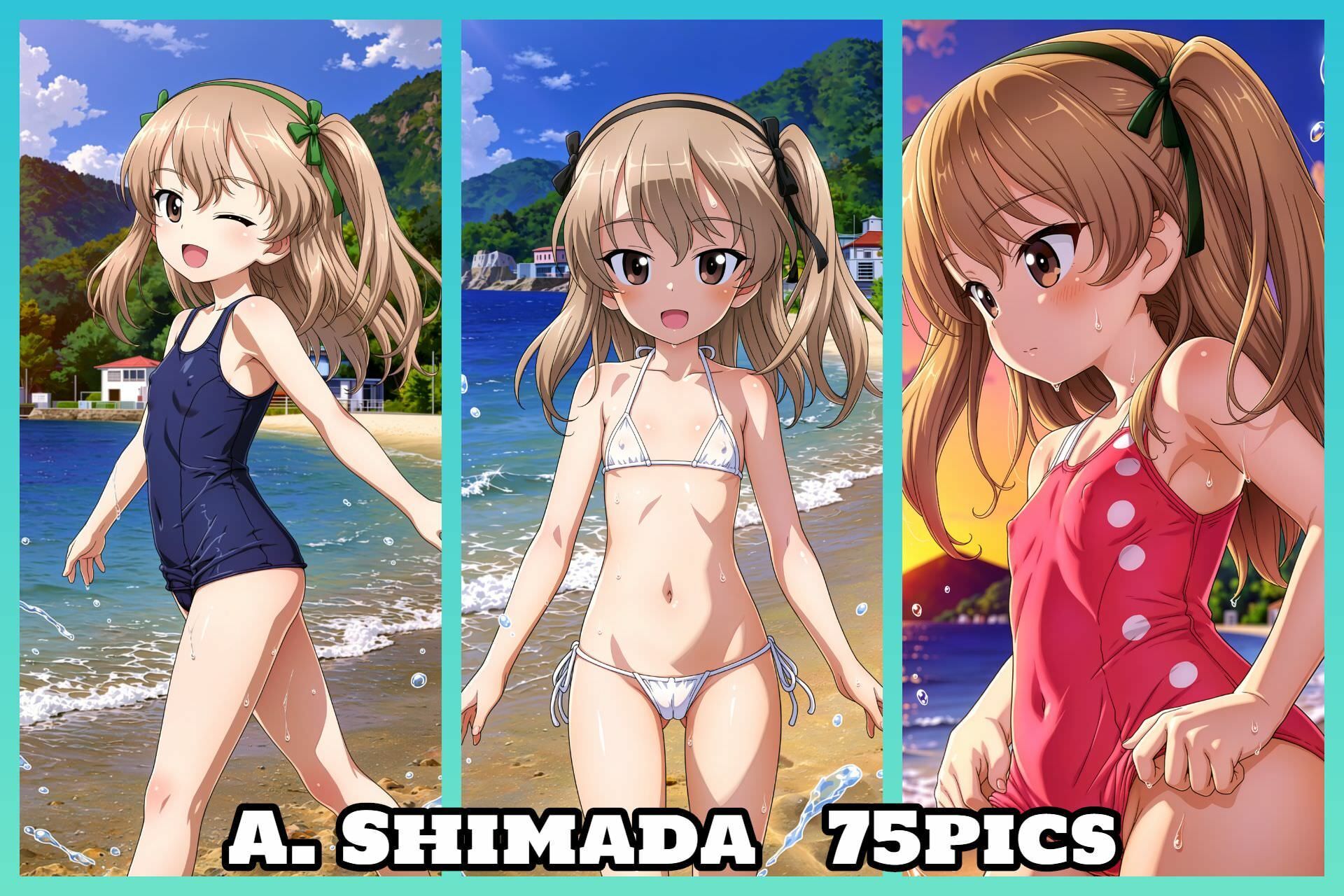 Girls und Swimwear 聖グロリアーナ編 サンプル画像6