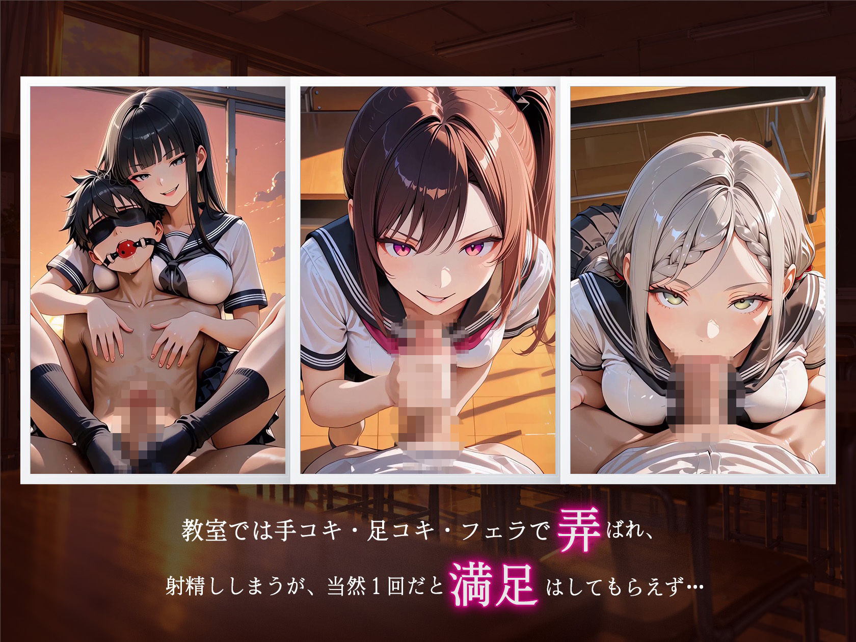 JK彼女の性欲が強すぎて搾精されまくった話 サンプル画像2