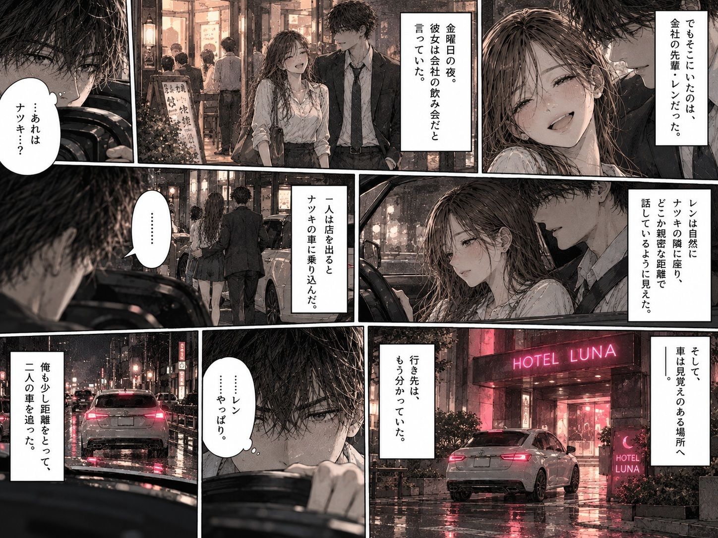 『彼女のカーナビに、毎週同じホテルの履歴が残っていた。』 サンプル画像3