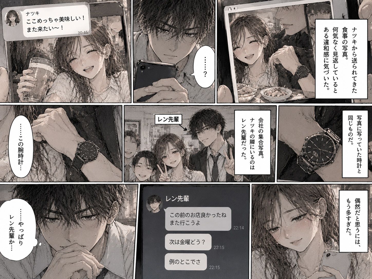 『彼女のカーナビに、毎週同じホテルの履歴が残っていた。』 サンプル画像4