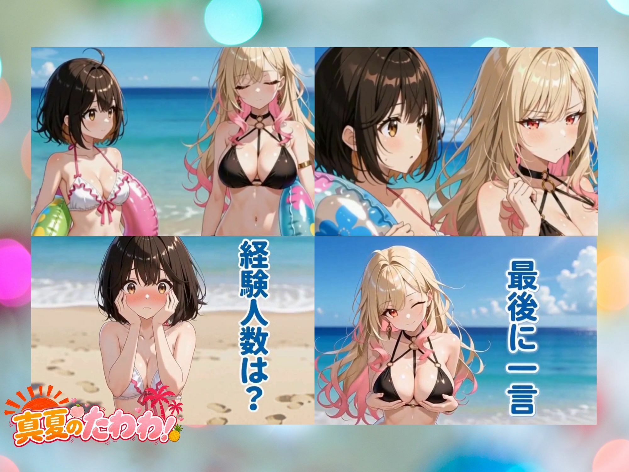 【4K 120FPS】真夏のたわわ！ 〜内緒のハメ撮りビーチ〜 サンプル画像4