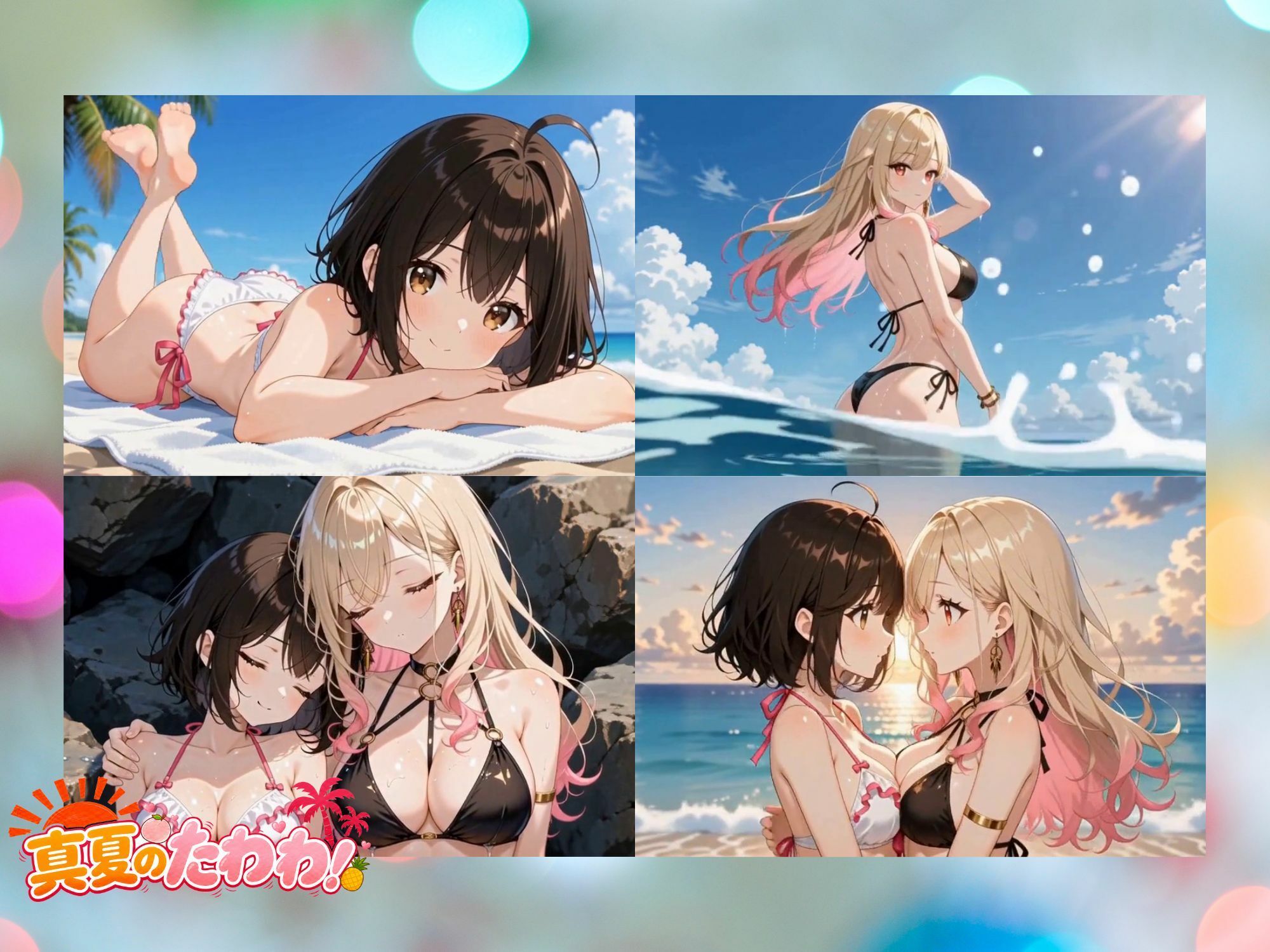 【4K 120FPS】真夏のたわわ！ 〜内緒のハメ撮りビーチ〜 サンプル画像5