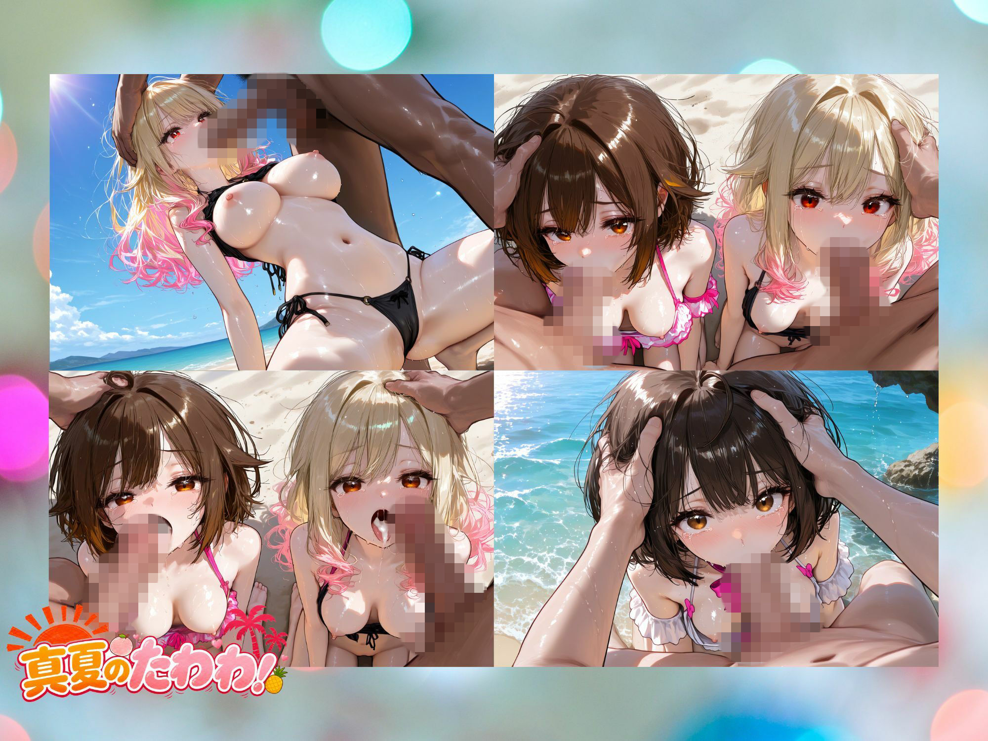【4K 120FPS】真夏のたわわ！ 〜内緒のハメ撮りビーチ〜 サンプル画像7