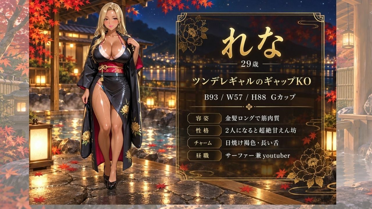 【4KアニメAV】爆美女人妻と行く秋のお忍び温泉旅行 サンプル画像7